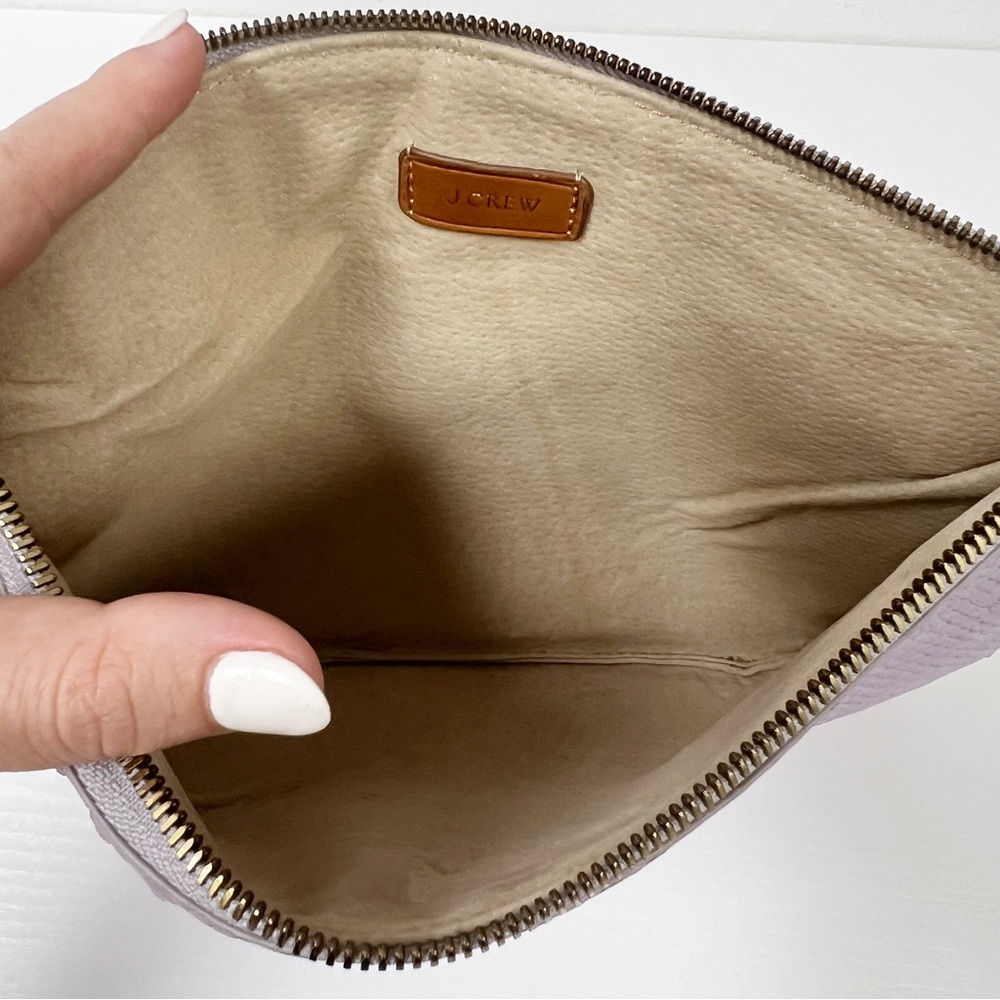 J.Crew Embossed Python Leather Clutch Wristlet C0… - image 5